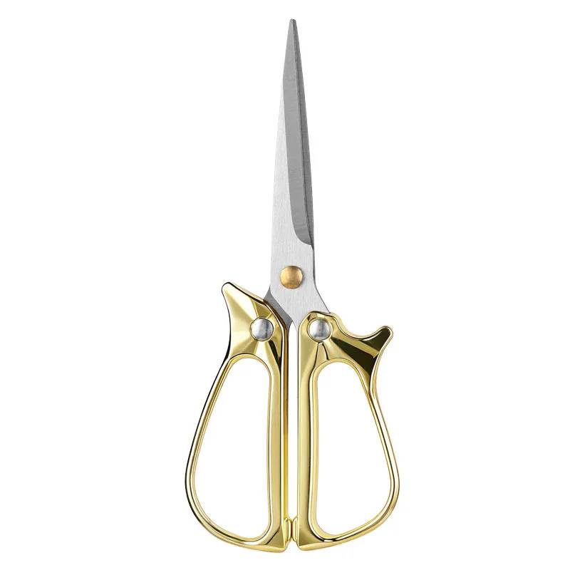 Vintage Stainless Steel Small Scissors Office Stationery Thread Cutting Paper Craft Wedding Household Student Shears