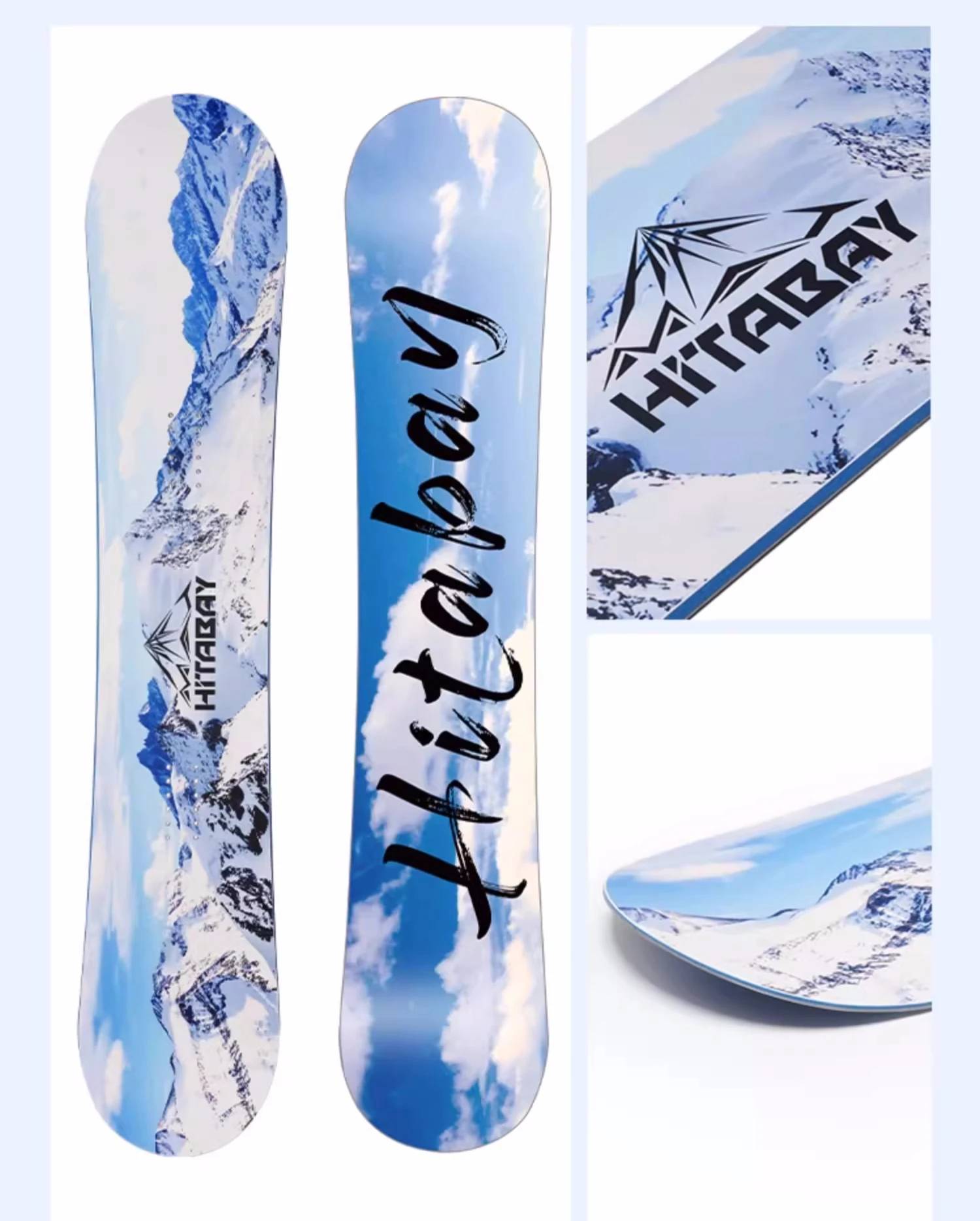 Blue Bay Ski Snowboard Carving Snowboards & Skis Winter Outdoor Sports Wholesale