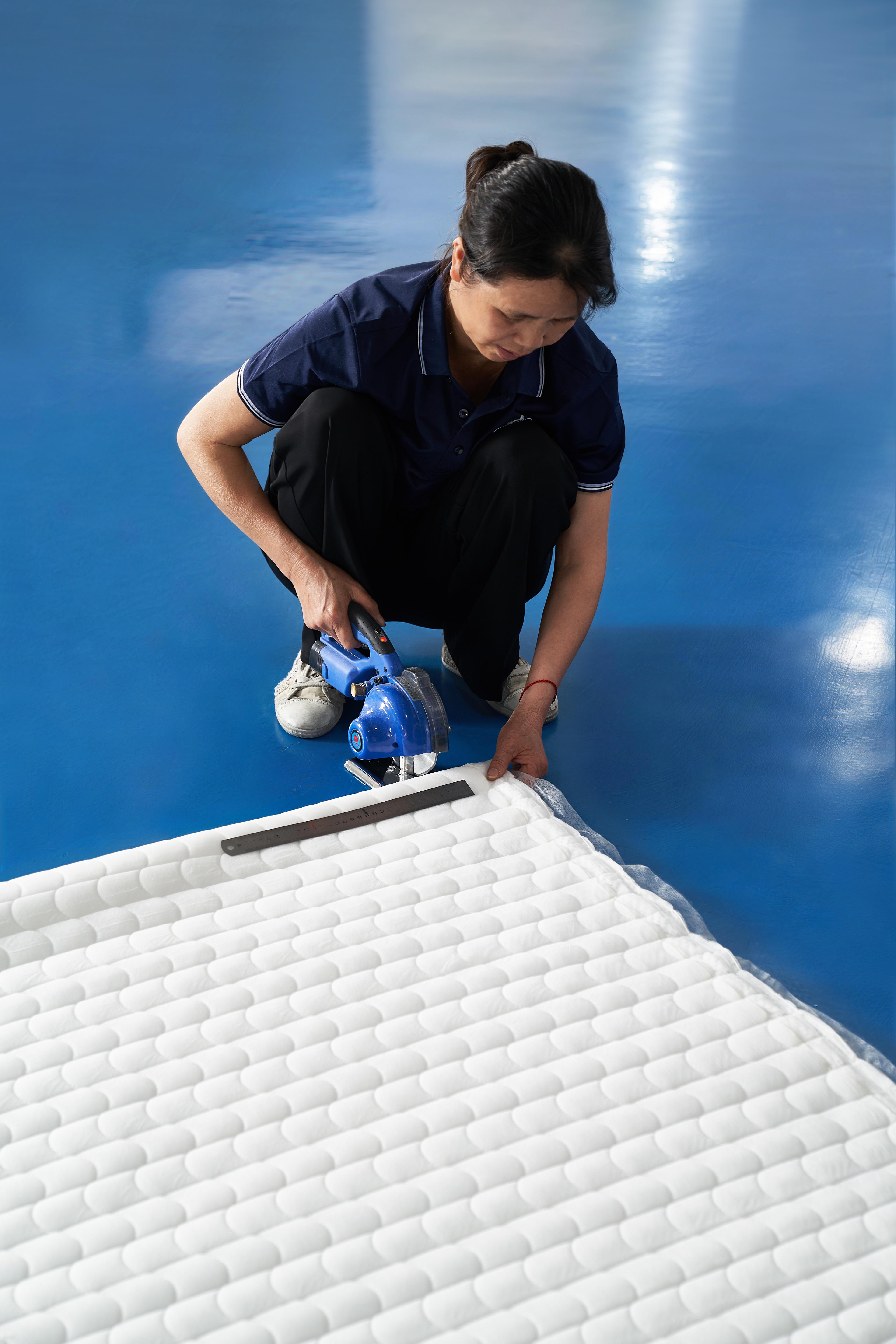 Cutting mattress process