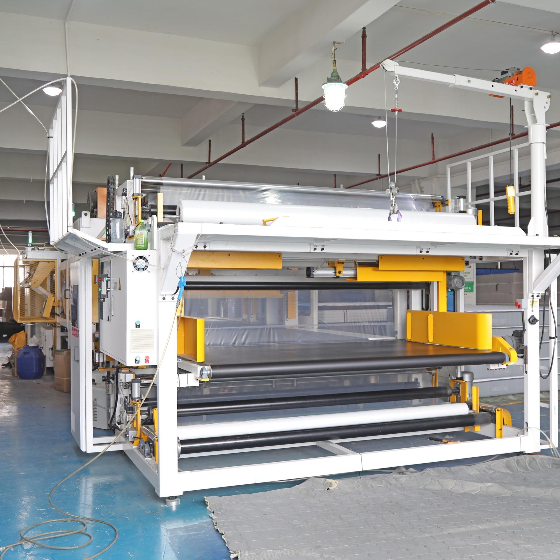 Heavy duty mattress compression packing machine