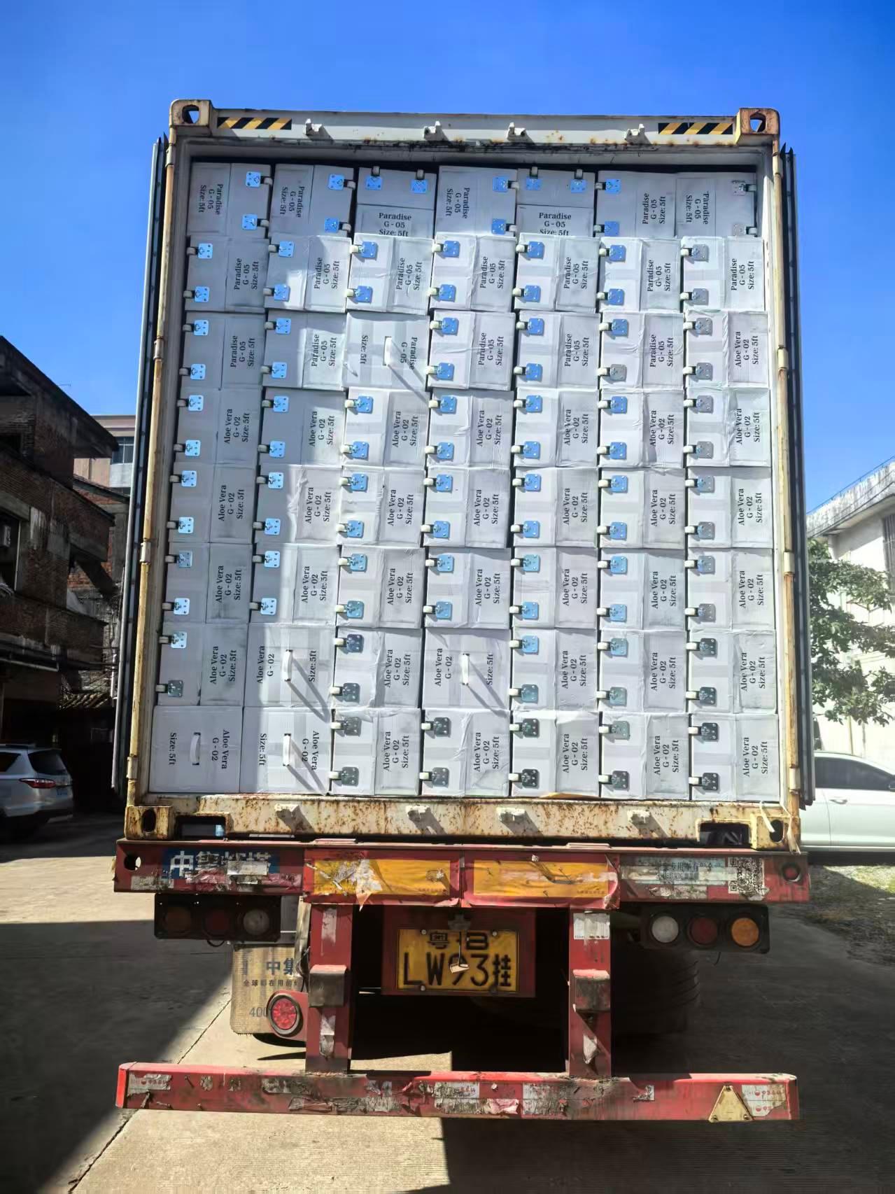 Wholesale mattress container loading for export